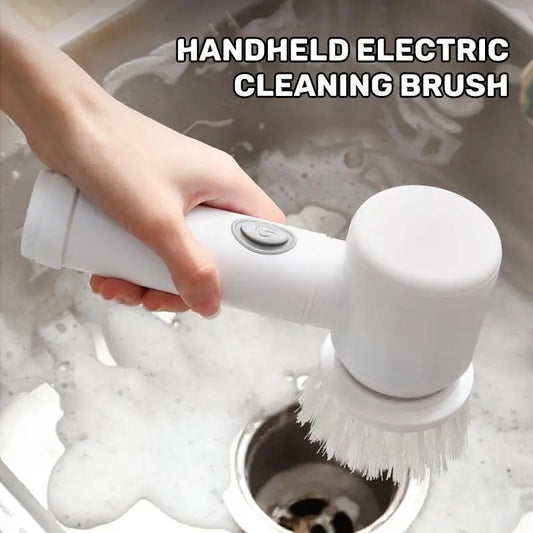 Electric Spin Scrubber Rechargeable Cordless Electric Cleaning Brush Waterproof Power Scrub Brush