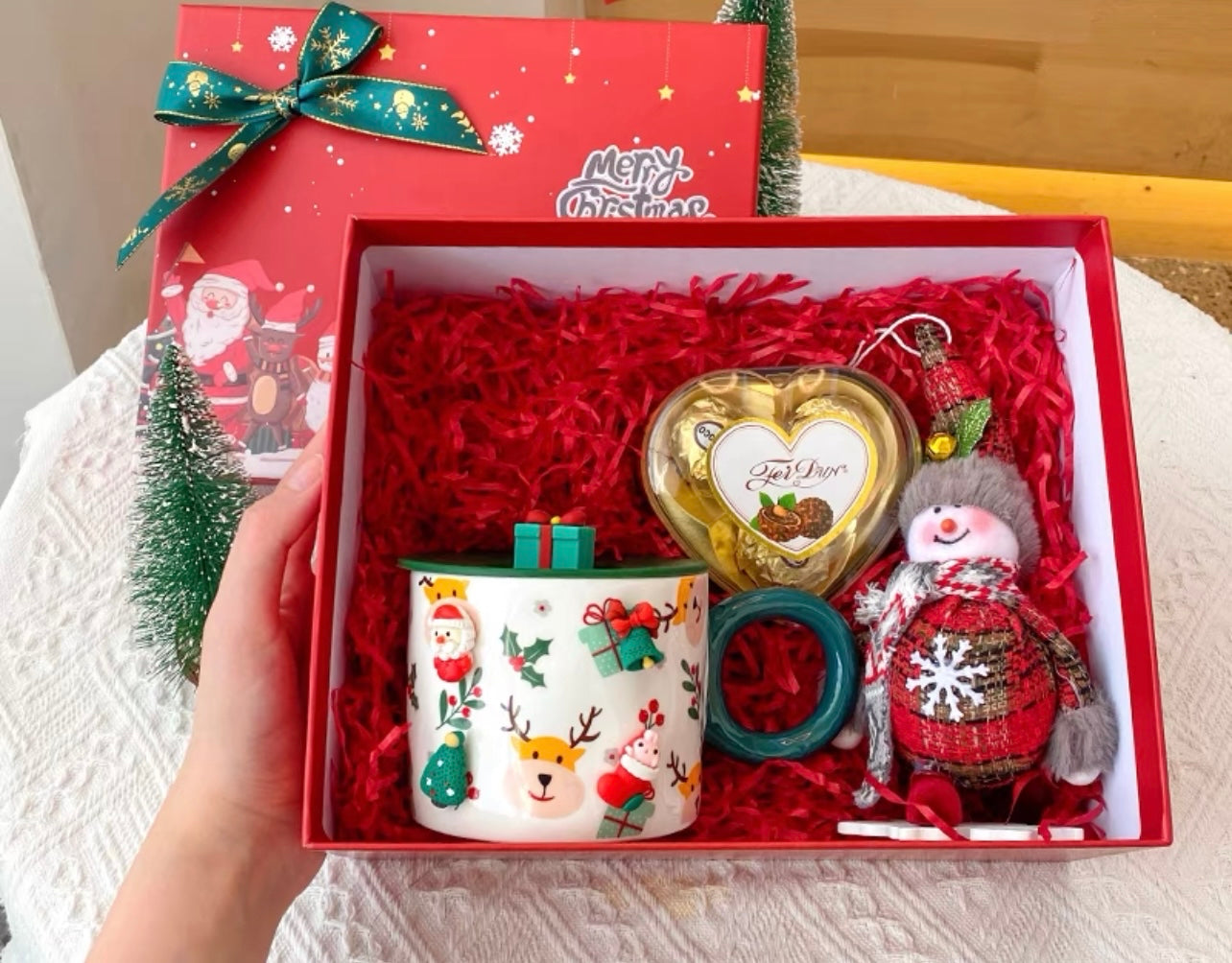 Christmas Ceramic Mug Gift Box