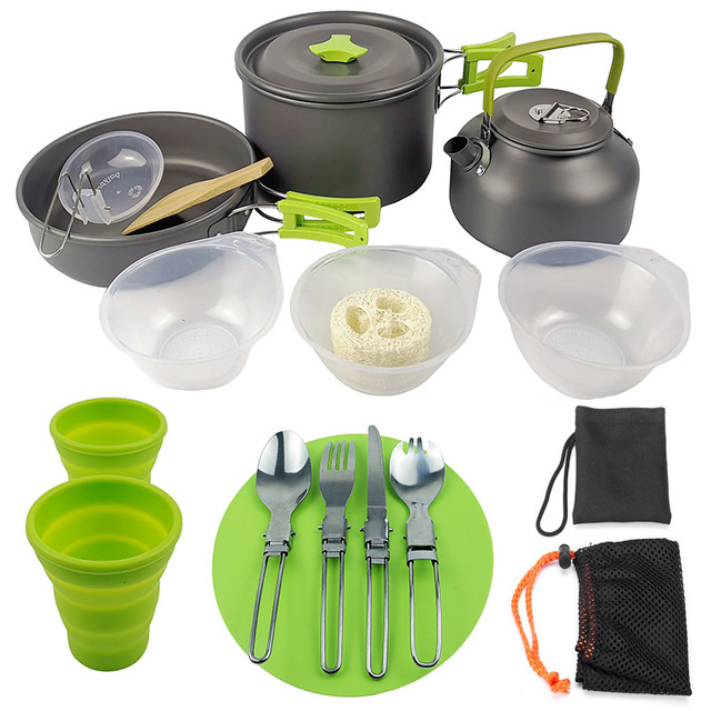 Outdoor Camping/Hiking/ Picnic BBQ Tableware Equipment