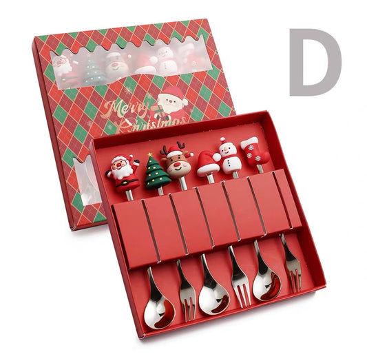 Christmas Spoon Tableware Set