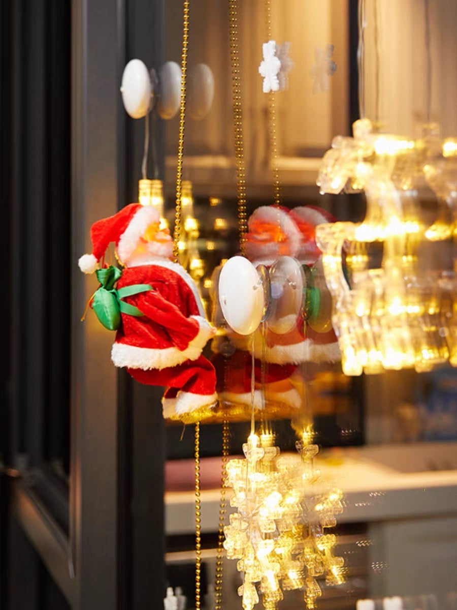 Creative Santa Window Decoration Set