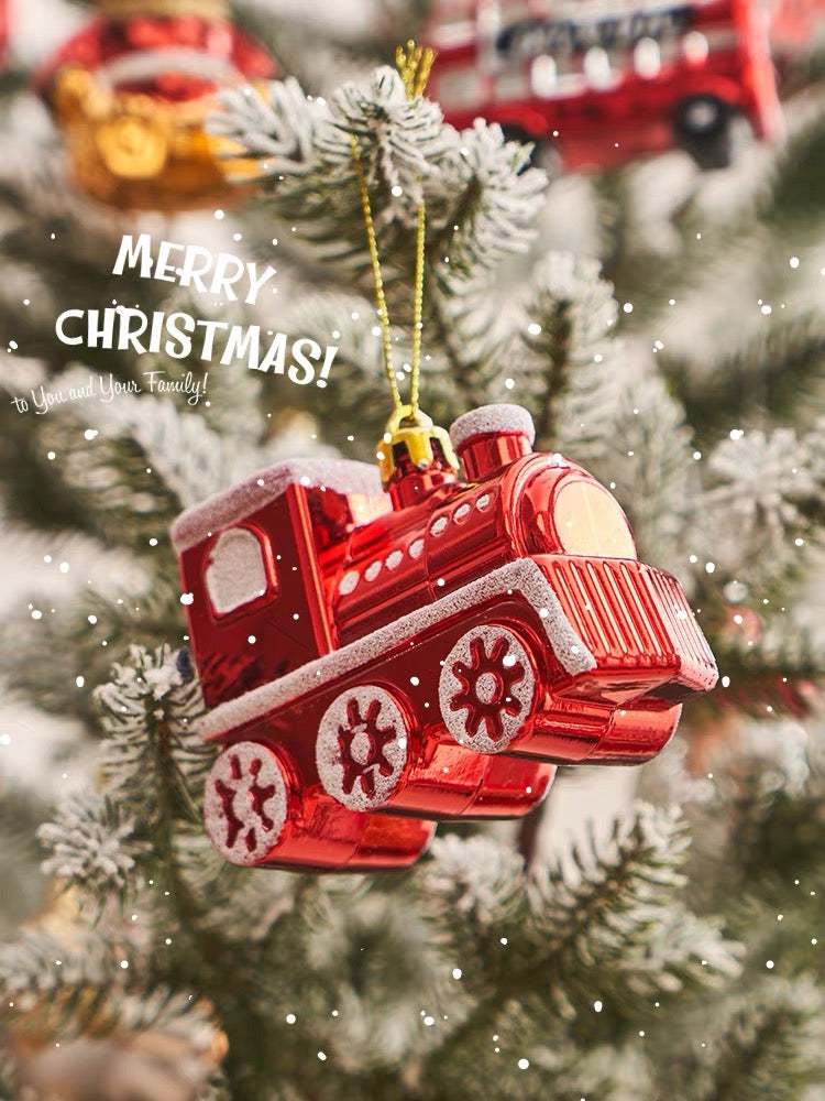 London-Themed Christmas Tree Ornaments