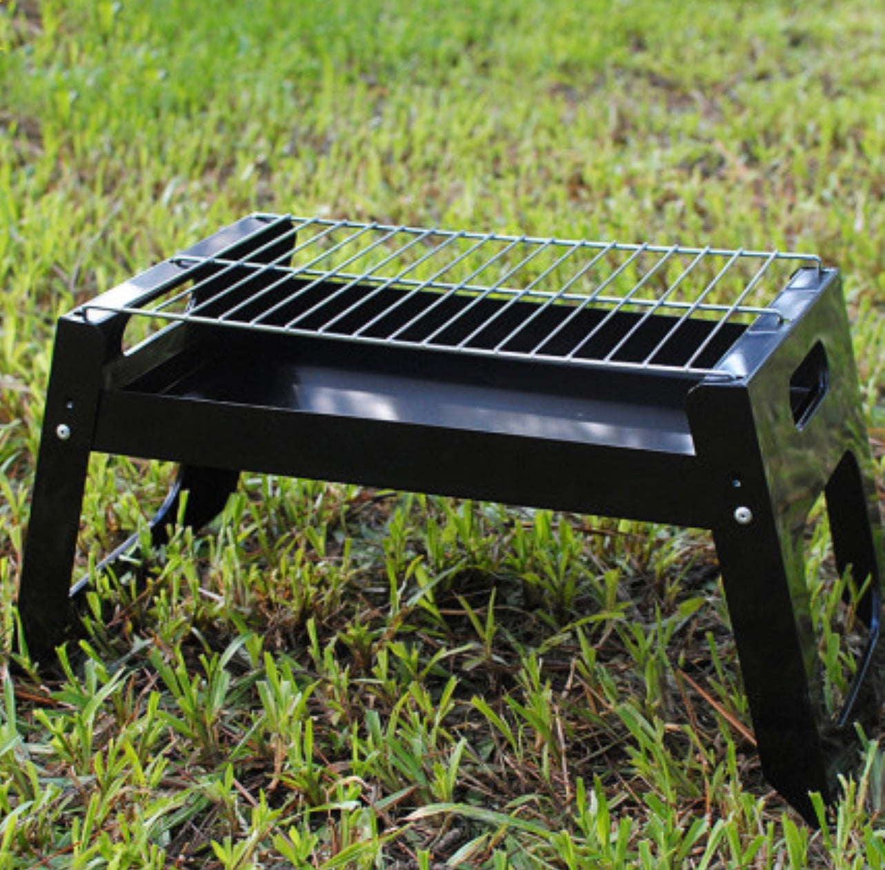 Folding Outdoor BBQ Grill Charcoal Stove