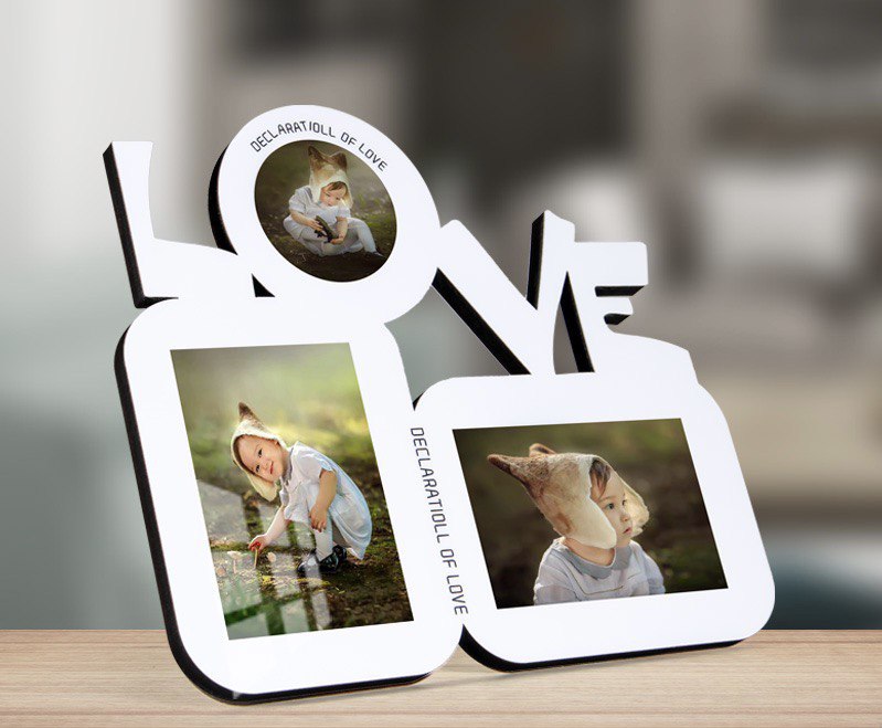 Love Is All Around Photo Frame