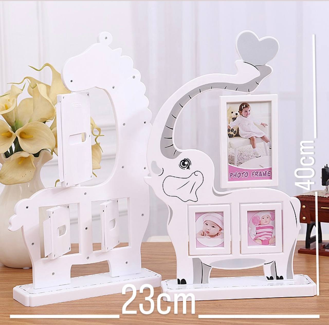 Animal-Shape Baby Photo Frames