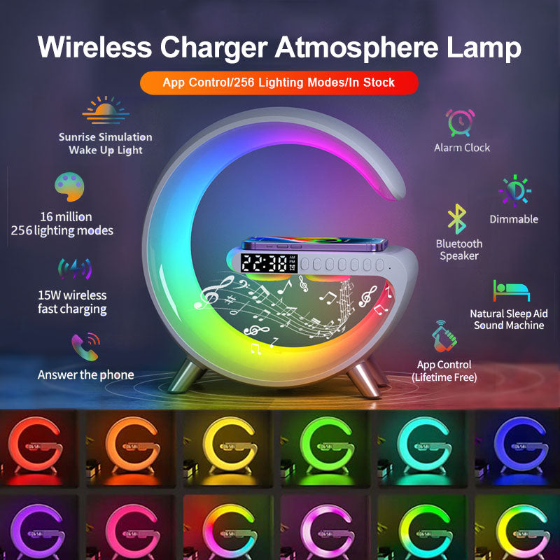 Wireless charger lamp